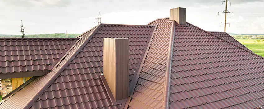 Residential Chimney Flashing Restoration in Revere, MA