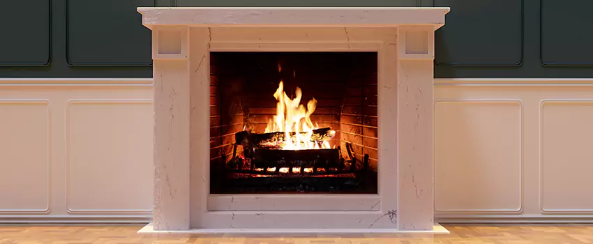 Decorative Electric Fireplace Installation in Revere, Massachusetts