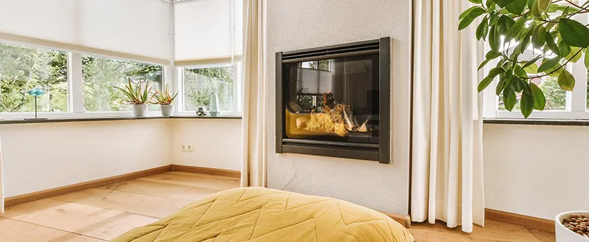Residential Fireplace Ceramic Glass Installation in Revere, MA