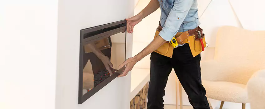 Metal Fireplace Installation in Revere, Massachusetts