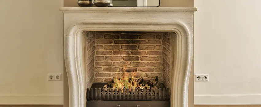Vintage-style Fireplace Redesign in Revere, Massachusetts