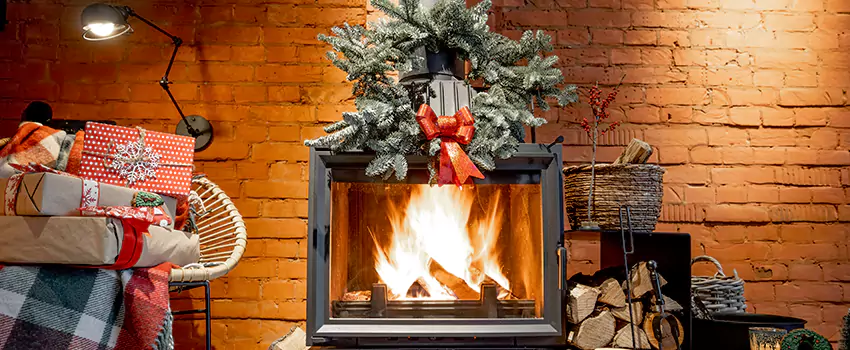 Travis Industries Linear Gas Fireplace Installation in Revere, Massachusetts