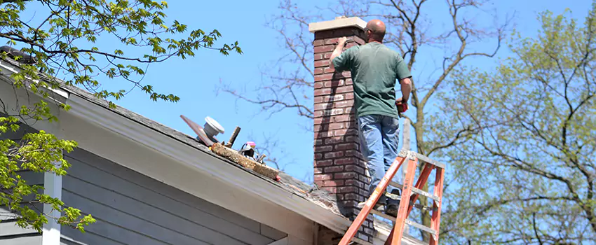 Vinyl and PVC Chimney Flashing Installation in Revere, MA